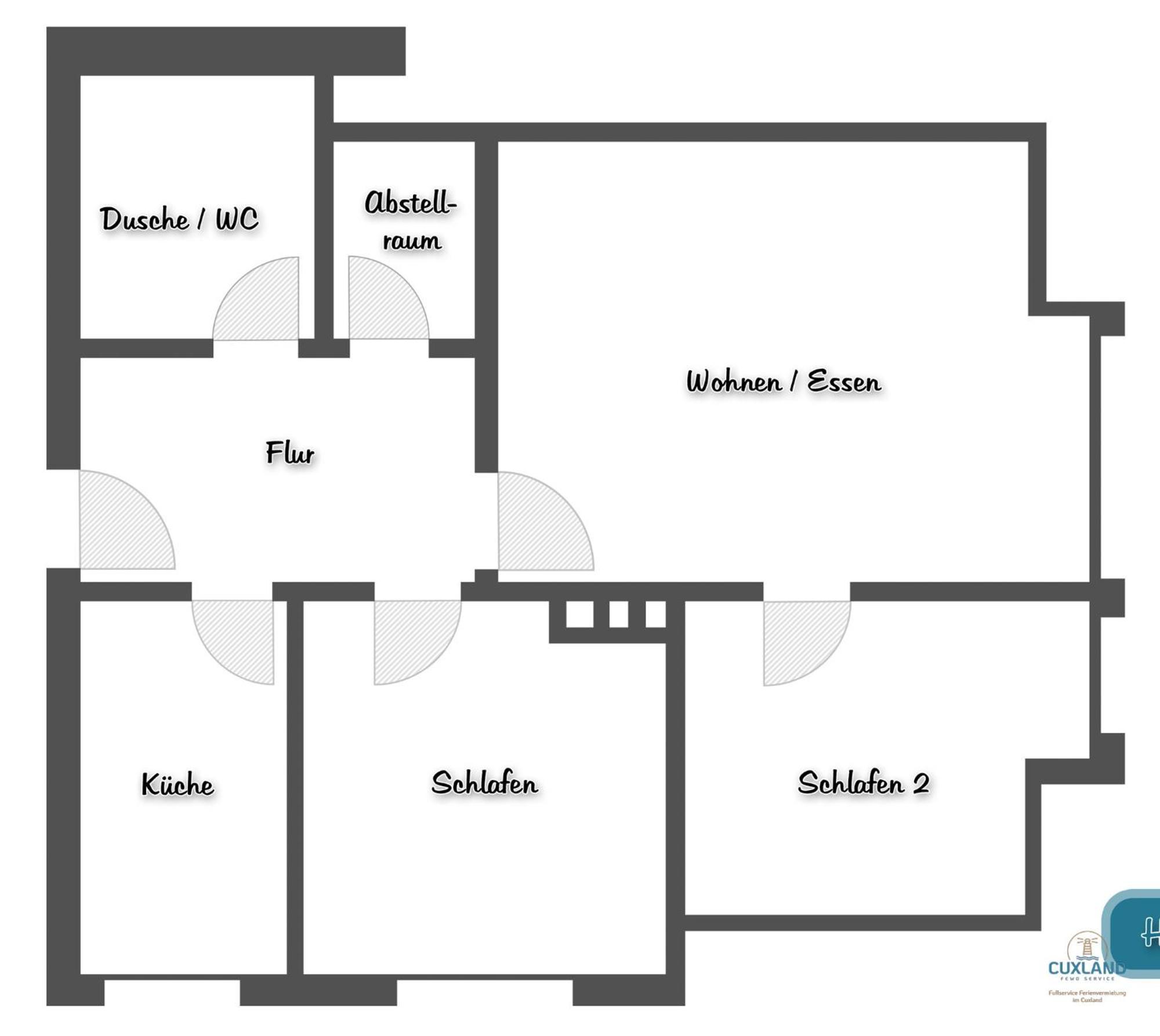 Haus Kerstin Duhnen Wohnung 10 クックスハーフェン エクステリア 写真